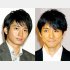 向井理（左）と西島秀俊／（Ｃ）日刊ゲンダイ