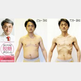 ３カ月でマイナス１７キロの西脇俊二院長（本人提供）