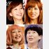 左上から時計回りに、藤本美貴、辻希美、大島美幸、松嶋尚美（Ｃ）日刊ゲンダイ