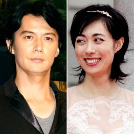 福山雅治と吹石一恵（Ｃ）日刊ゲンダイ