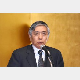 日銀・黒田総裁（Ｃ）日刊ゲンダイ