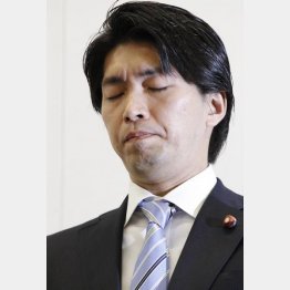 議員辞職した宮崎謙介氏（Ｃ）日刊ゲンダイ