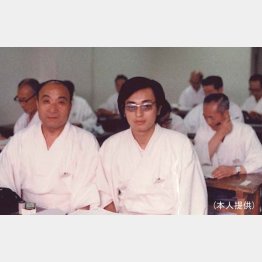 ６９年国学院大学「神道神職養成講座」の前期講習の受験で（提供写真）