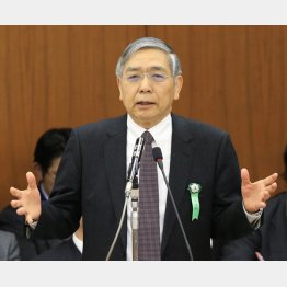 追加緩和の期待高まる（黒田総裁）／（Ｃ）日刊ゲンダイ