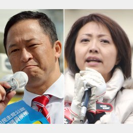 北海道５区補選の和田義明候補（左）と池田真紀候補／（Ｃ）日刊ゲンダイ