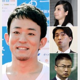 ４人とも２０１６年に“ゲス不倫”が発覚（Ｃ）日刊ゲンダイ