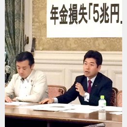 民進党は「損失隠し」と猛批判（Ｃ）日刊ゲンダイ