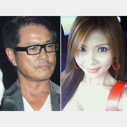 逮捕された高知東生容疑者と五十川敦子容疑者（本人のブログから）／（Ｃ）日刊ゲンダイ