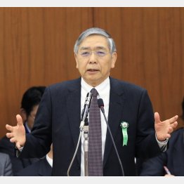 ETFを大量に買っている（日銀・黒田総裁）／（Ｃ）日刊ゲンダイ