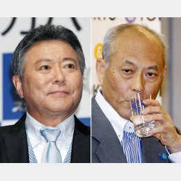 小倉智昭（左）と舛添前知事はどっちもどっち？（Ｃ）日刊ゲンダイ