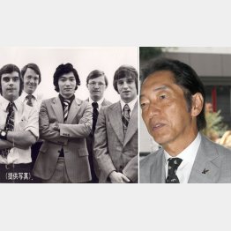 国際ジャーナリストでテレビキャスターの蟹瀬誠一氏（左はＴＩＭＥ紙サマーインターン時代＝提供写真）