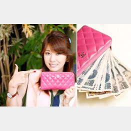 矢部美穂さんは４つの財布を使い分けている（Ｃ）日刊ゲンダイ