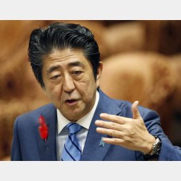 安倍晋三首相（Ｃ）日刊ゲンダイ