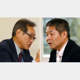 右・潮匡人氏＆二木氏（Ｃ）日刊ゲンダイ