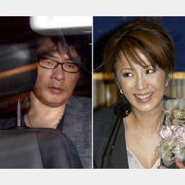 再逮捕されたASKA容疑者と故・飯島愛（Ｃ）日刊ゲンダイ