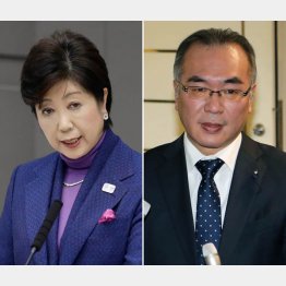 小池都知事と百条委の委員長に就いた桜井浩之自民党都議（Ｃ）日刊ゲンダイ