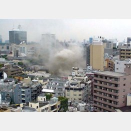 ０７年、渋谷の温泉施設で起きたガス爆発事故（Ｃ）日刊ゲンダイ