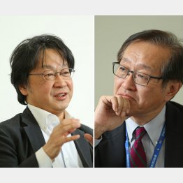 斎藤貴男氏と二木啓孝氏（Ｃ）日刊ゲンダイ