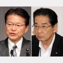 官房長官だった仙谷氏（右）は官僚側に寝返り、大臣の長妻氏は更迭された／（Ｃ）日刊ゲンダイ