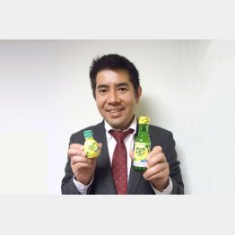 食品ブランド戦略部レモン食品グループの有馬忠宏氏（Ｃ）日刊ゲンダイ