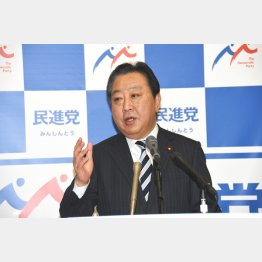 民進党・野田佳彦幹事長（Ｃ）日刊ゲンダイ