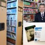 作家・宝塚大学教授の竹内一郎さん 家に図書館仕様の本棚