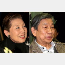 東海林のり子（左）と前田忠明（Ｃ）日刊ゲンダイ