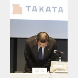 タカタは法的整理へ（Ｃ）日刊ゲンダイ