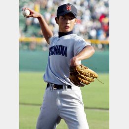 高校時代の涌井はフィールディングも抜群だった（Ｃ）日刊ゲンダイ