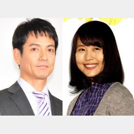 ヒロイン有村架純と父役の沢村一樹（Ｃ）日刊ゲンダイ