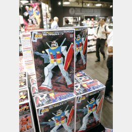 「ガンダムベース東京」（Ｃ）日刊ゲンダイ