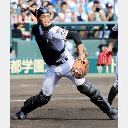 甲子園で活躍した広陵・中村（Ｃ）日刊ゲンダイ