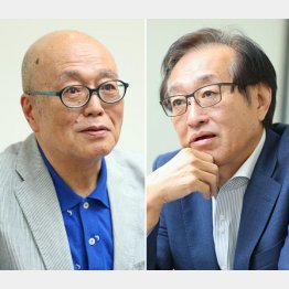 立川談四楼さんと二木啓孝さん（Ｃ）日刊ゲンダイ