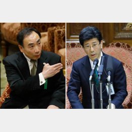 詐欺容疑の逮捕から２カ月の籠池氏（左）、佐川宣寿氏は虚偽答弁の疑い濃厚／（Ｃ）日刊ゲンダイ