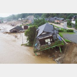 ７月には九州豪雨があった（Ｃ）共同通信社