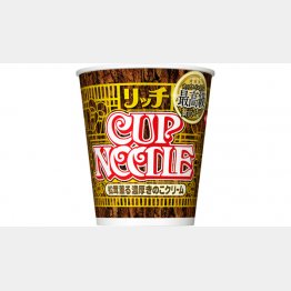 日清食品・カップヌードル「松茸薫る濃厚きのこクリーム」（ＨＰより）