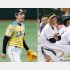 増井にオリックスが破格の条件（右はファンフェスタに参加する山口俊）／（Ｃ）日刊ゲンダイ