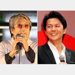 沢田研二（左）、福山雅治／（Ｃ）日刊ゲンダイ