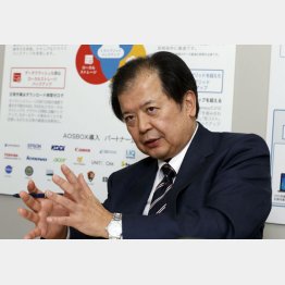 AOSデータの春山洋社長（Ｃ）日刊ゲンダイ