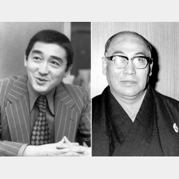 松方弘樹と尾上松緑（Ｃ）共同通信社