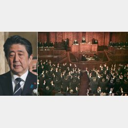 もう止められない（右は１９６６年の黒い霧解散）／（Ｃ）共同通信社