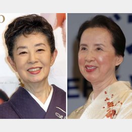 森光子と八千草薫（Ｃ）日刊ゲンダイ