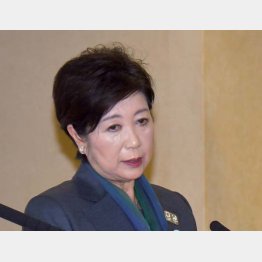 小池都知事（Ｃ）日刊ゲンダイ