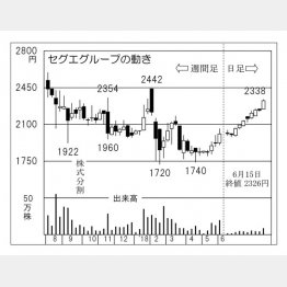 セグエグループ（Ｃ）日刊ゲンダイ