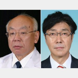 「医科大の習近平」臼田前理事長と佐野前局長（Ｃ）共同通信社