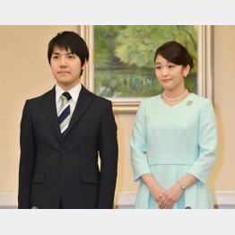 婚約内定の時までは良かったが（代表撮影・JMPA）