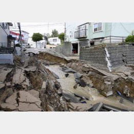 北海道を襲った震度７の大地震（Ｃ）共同通信社