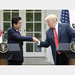 トランプ政権との距離感を問う必要が（Ｃ）共同通信社