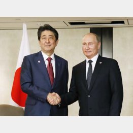 プーチンの罠にハマった（Ｃ）共同通信社