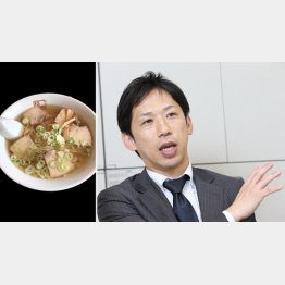 喜多方ラーメン坂内を運営（写真は中原誠社長）（Ｃ）日刊ゲンダイ